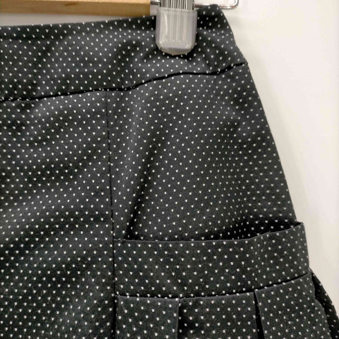 ルネ Rene TISSUE社製 ドット プリーツスカート  レディース JPN:36